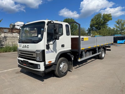 Бортовой автомобиль JAC N120N (алюминий, прицеп) 7,9 тонны 6,2 м
