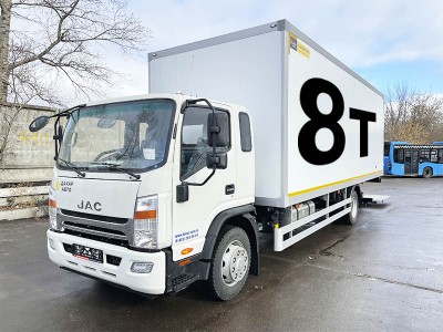 Изотермический фургон Jac N120S 8,0 тонн 5,4 м