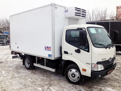 Рефрижератор Hino 300-640 STD 1,3 тонны c ХОУ Dongin Thermo