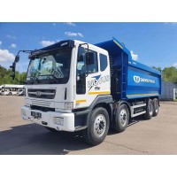 Самосвал DAEWOO NOVUS CR8M7 8x4 с кузовом Grunwald 22м³ грузоподъемностью 26,5т 
