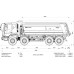 Самосвал DAEWOO NOVUS 8х4 с кузовом Grunwald 22м³ грузоподъемностью 26,5т (CR8M7) Самосвал DAEWOO NOVUS 8х4 с кузовом Grunwald 22м³ грузоподъемностью 26,5т (CR8M7)